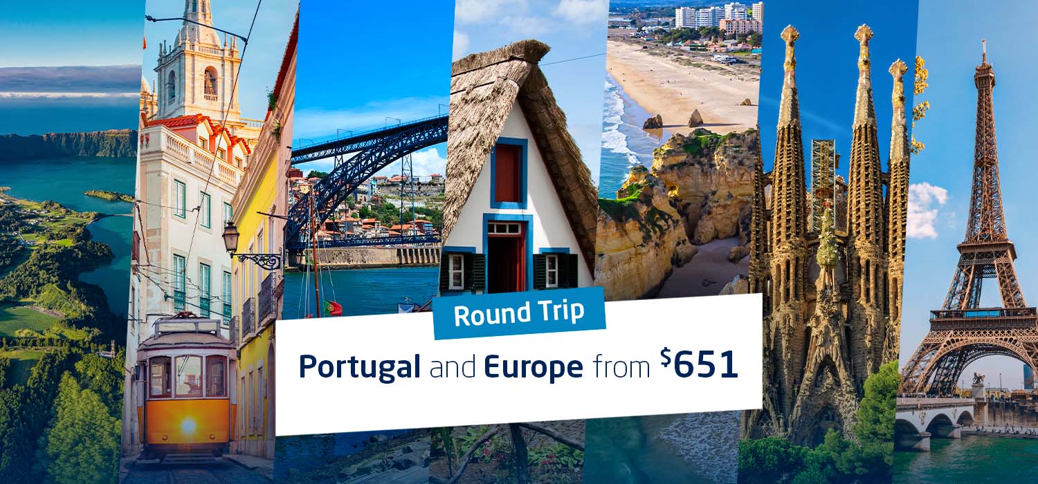 Portugal and Europe from $651 round trip