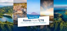 Azores iconic landscapes